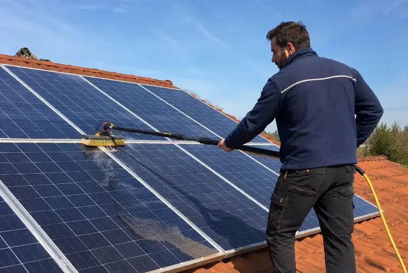 Nettoyage et entretien de panneaux solaires à Sore